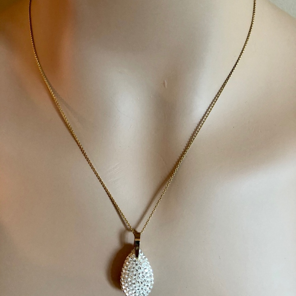 Drop bling necklace - Picture 4 of 6
